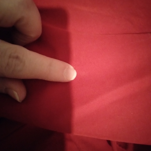 Pendleton Knee Length Trench Coat Sizr Large Red - Picture 6 of 12